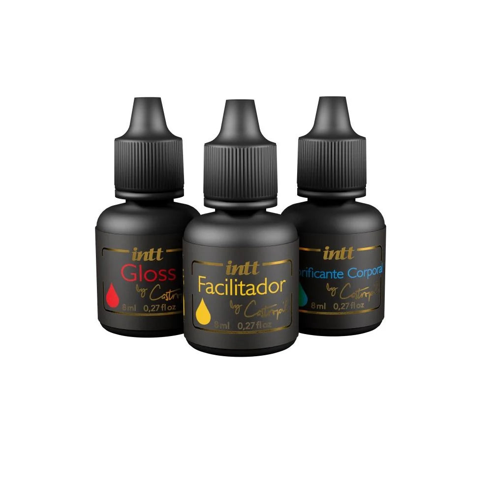 Kit Primeiro Anal Gel Beiável, Gel Facilitador E Gel Deslizante 8G Cada