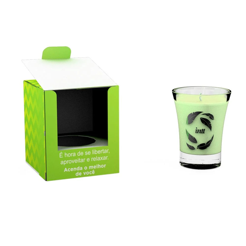 Vela De Massagem Beijável Sabor Caipirinha 40G
