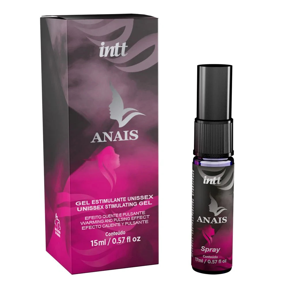 Anais Gel Excitante Com Efeito Quente E Sabor De Canela 15Ml