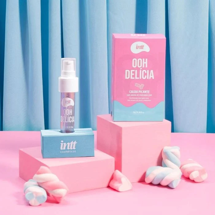Ooh Delícia Calda Beijável Com Efeito Picante De Sabor De Marshmallow 11G