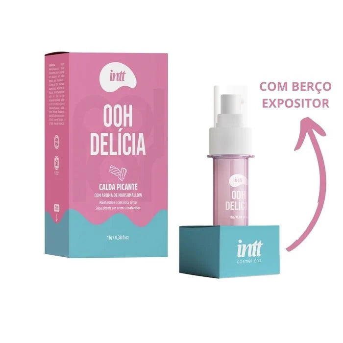 Ooh Delícia Calda Beijável Com Efeito Picante De Sabor De Marshmallow 11G