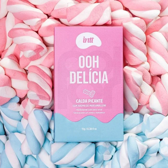 Ooh Delícia Calda Beijável Com Efeito Picante De Sabor De Marshmallow 11G
