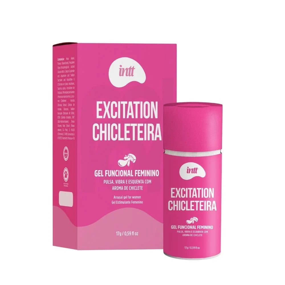 Excitation Chicleteira Excitante Feminino Com Aroma De Chiclete 17G