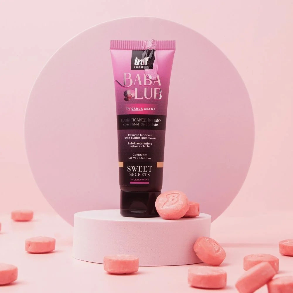 Lubrificante Corporal Com Aroma De Chiclete 50ml