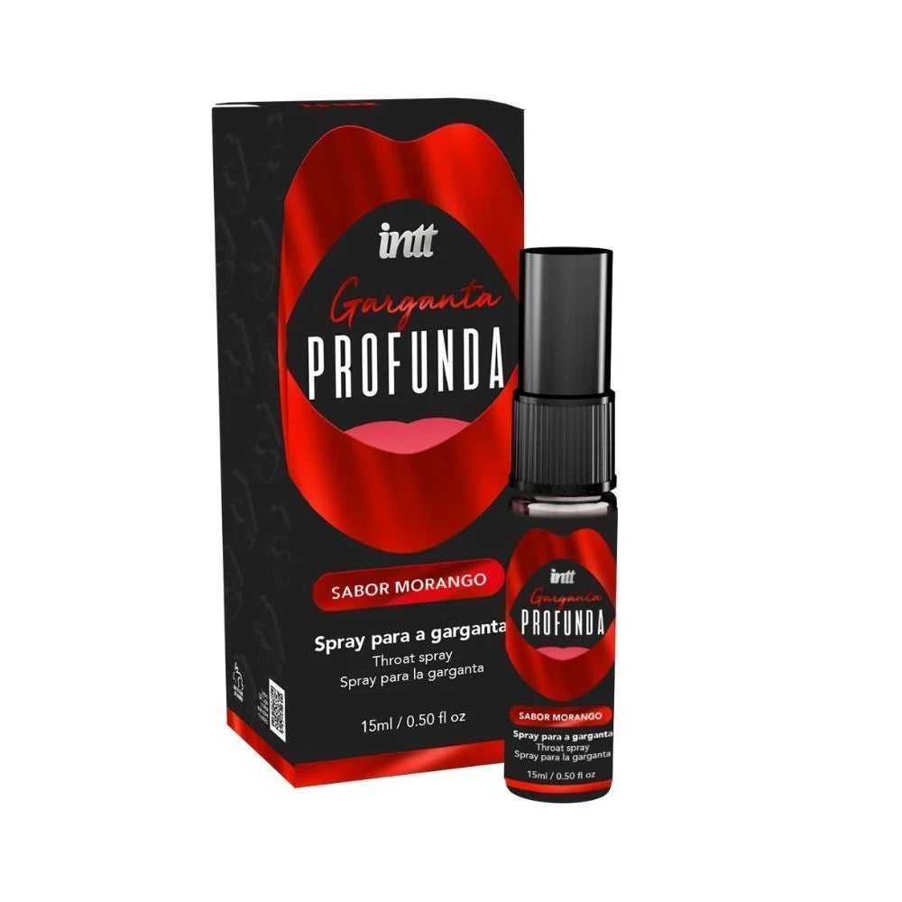 Garganta Profunda Com Aroma De Morango 15Ml