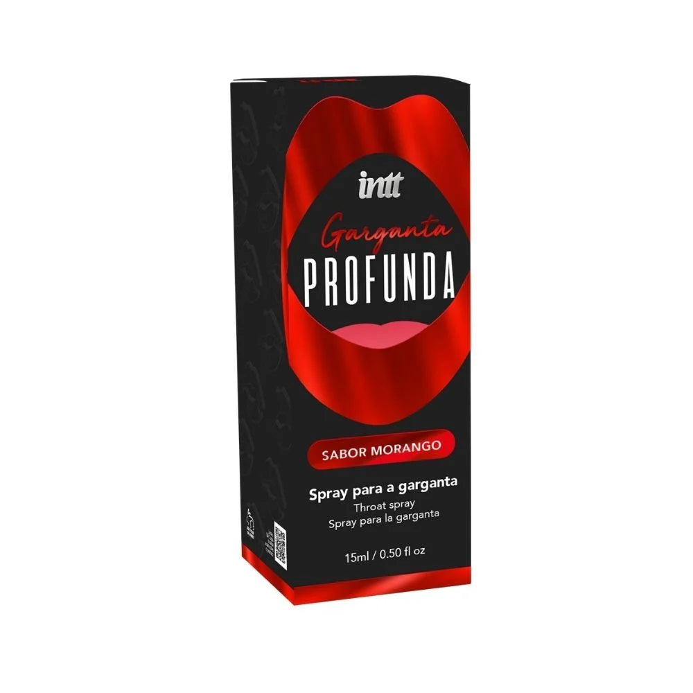 Garganta Profunda Com Aroma De Morango 15Ml