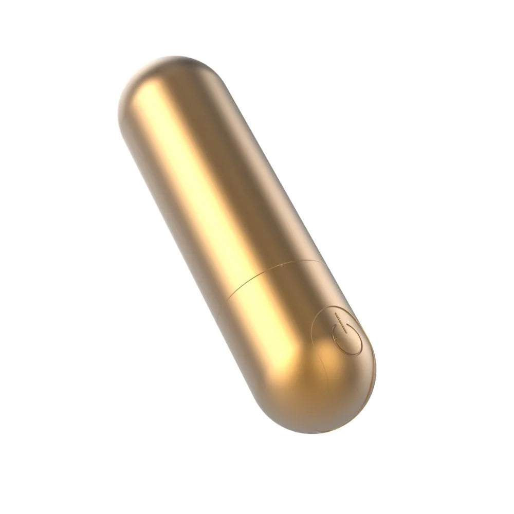 Kit My Pleasure By Laura Muller Bullet Dourado 9 Intensidades E Lubrificante Íntimo 50G