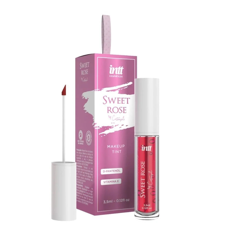 Sweet Rose Liptint Íntimo E Corporal Aroma De Frutas Vermelhas By Castropil 3,5Ml