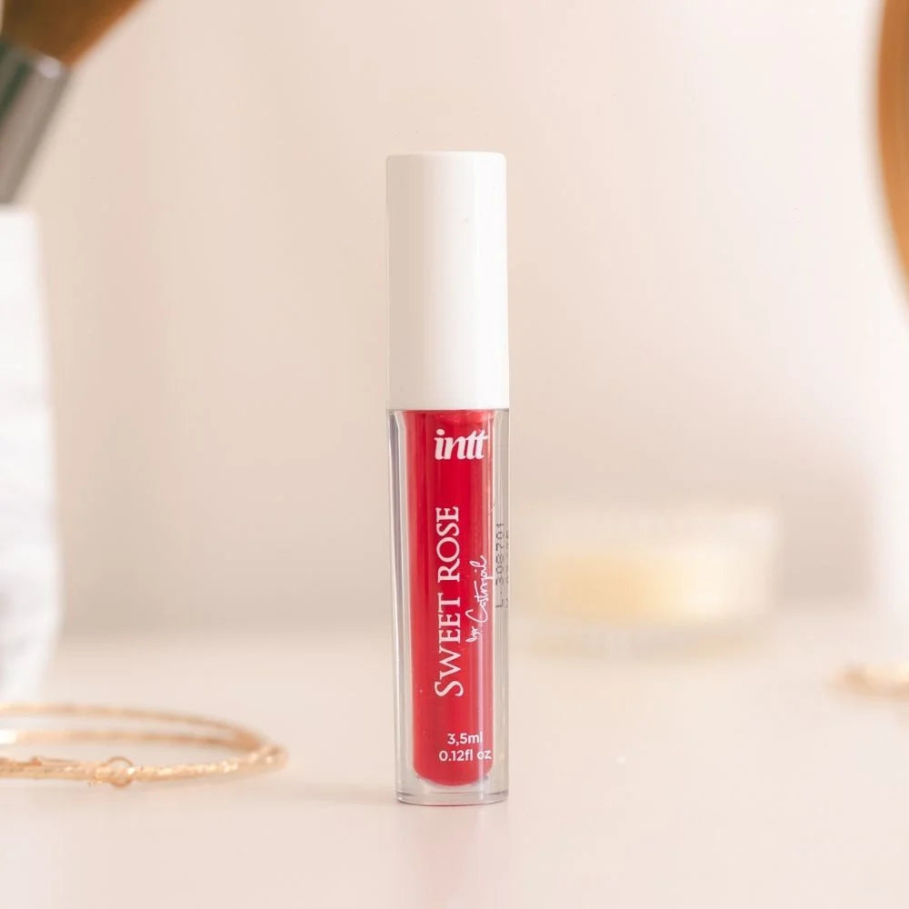 Sweet Rose Liptint Íntimo E Corporal Aroma De Frutas Vermelhas By Castropil 3,5Ml