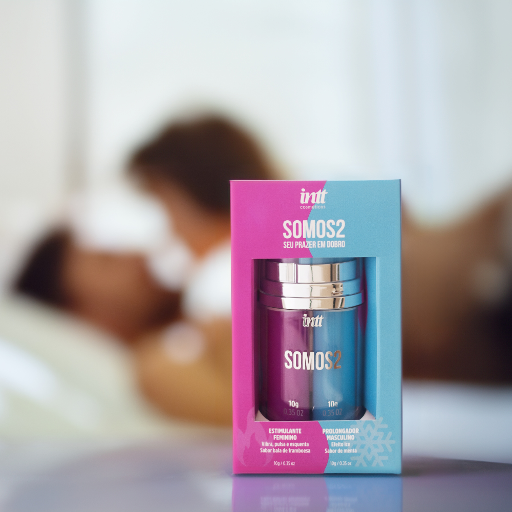 Somos2 Excitante Para Casal, Mulher Gel Excitante, Homem Gel Prolongador