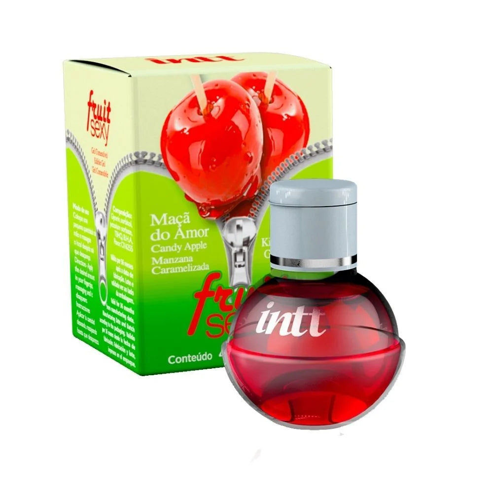 Fruit Sexy Maçã Do Amor Gel Beijável Com Efeito Quente 40G