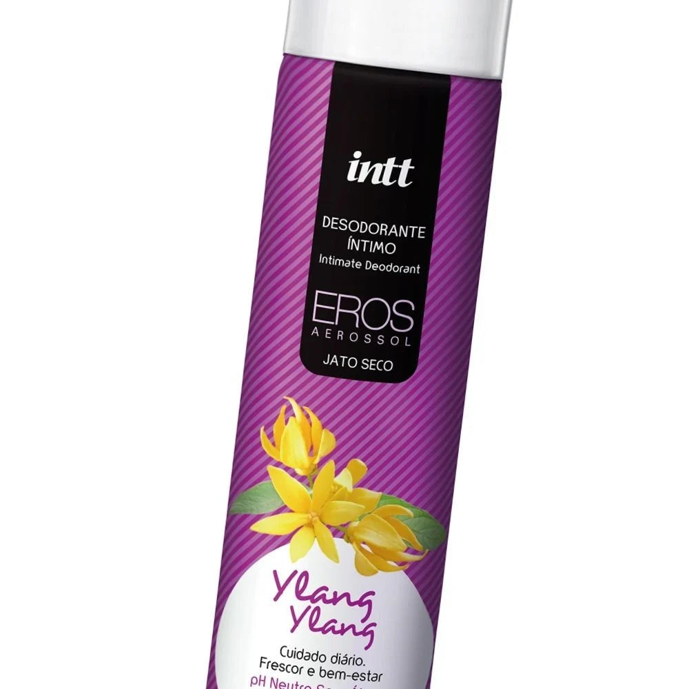 Desodorante Íntimo E Corporal Com Aroma De Ylang Ylang Íntimo Intt Eros 166Ml