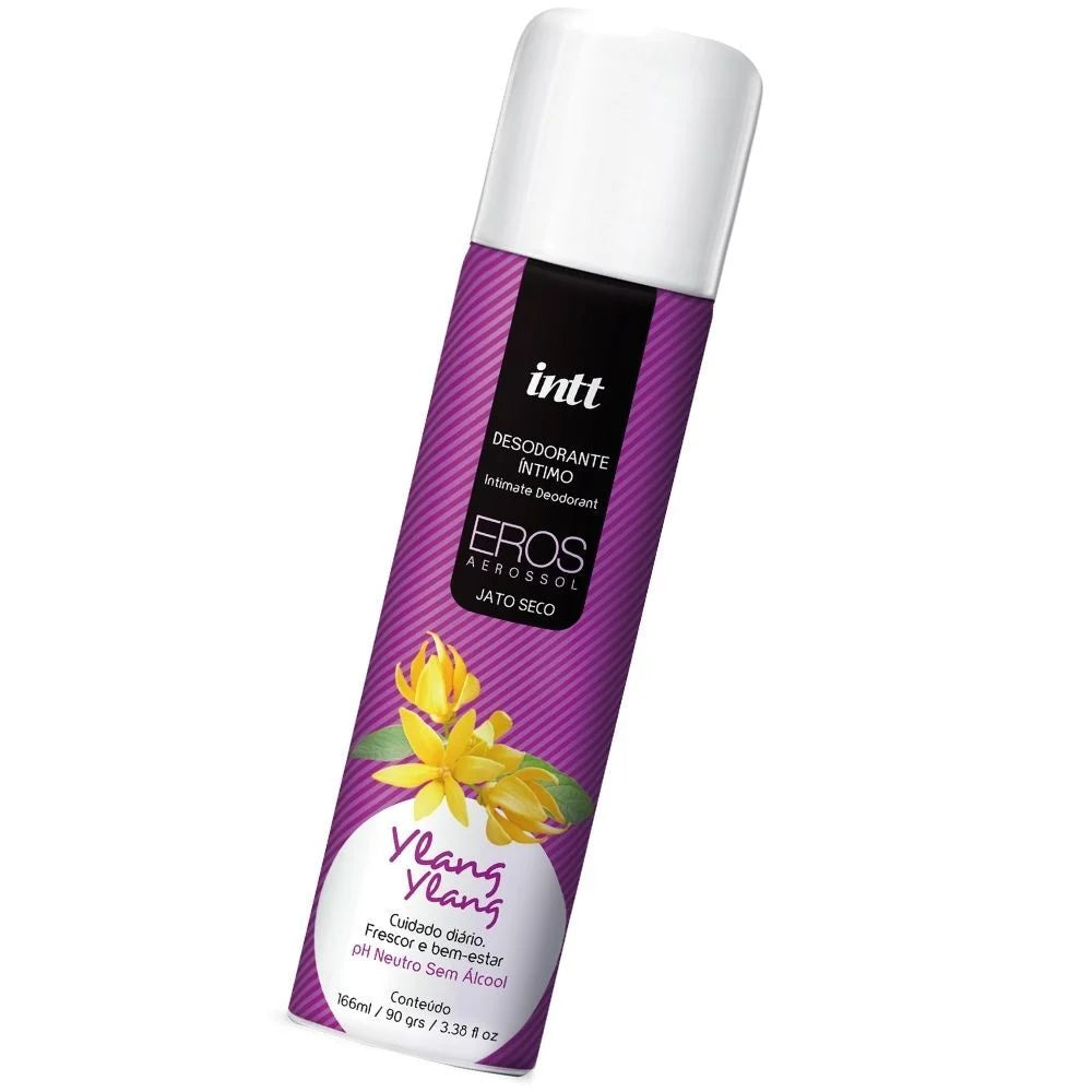 Desodorante Íntimo E Corporal Com Aroma De Ylang Ylang Íntimo Intt Eros 166Ml