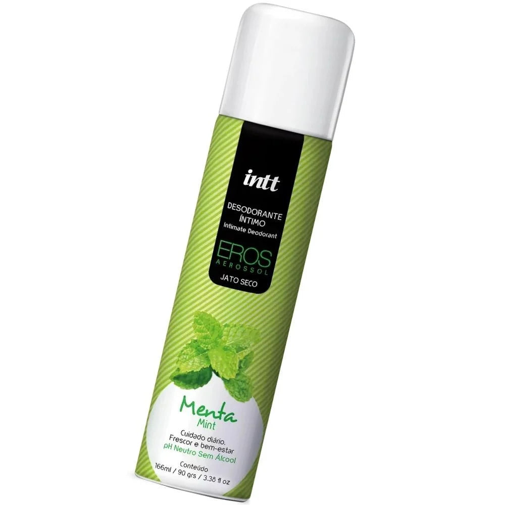 Desodorante Íntimo E Corporal Com Aroma De Menta Intt Eros 166Ml