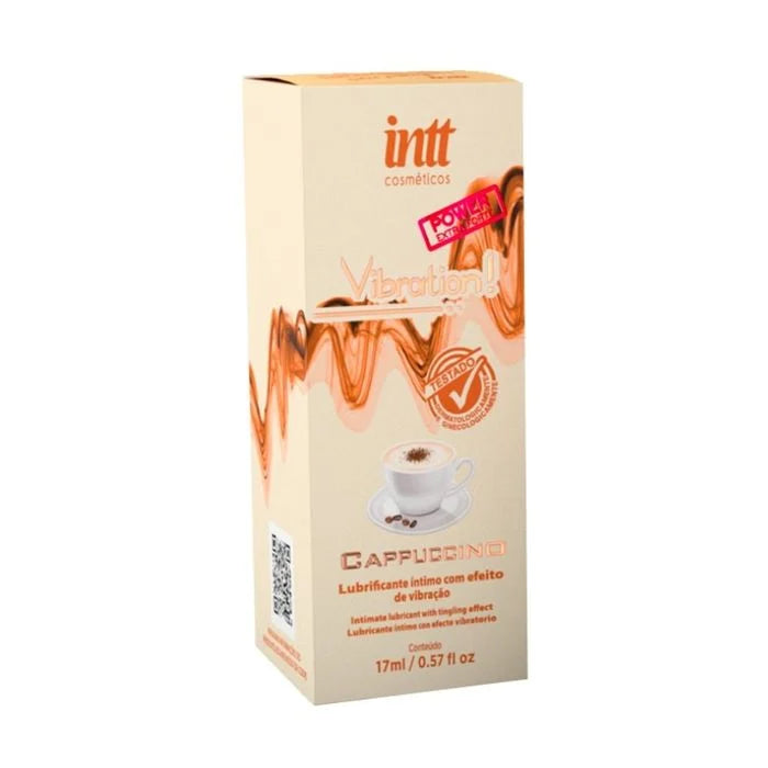 Vibration Power Cappuccino Gel Com Efeito De Vibração, Pulsação E Aquecimento 17Ml