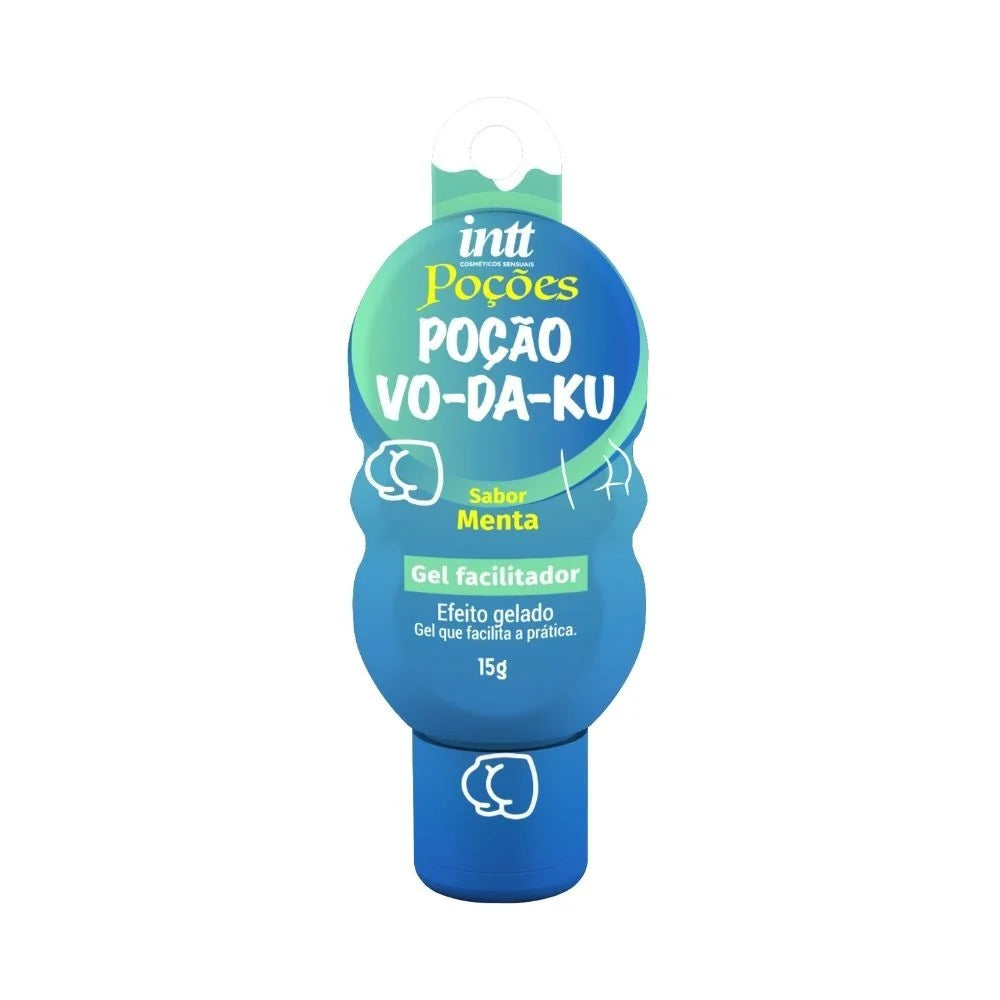 Poção Vo-Da-Ku Gel Facilitador Com Aroma De Menta 15G