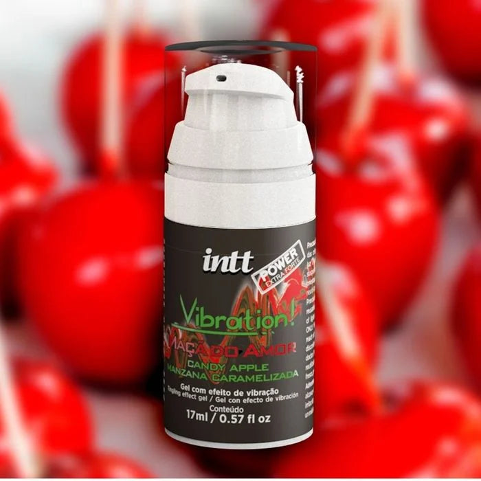 Vibration Power Maçã Do Amor Gel Com Efeito De Vibração, Pulsação E Aquecimento 17Ml