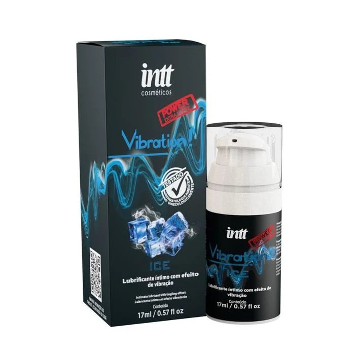 Vibration Power Ice Gel Com Efeito De Vibração, Pulsação E Aquecimento 17Ml