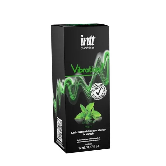 Vibration Menta Gel Com Efeito De Vibração, Pulsação E Aquecimento 17Ml