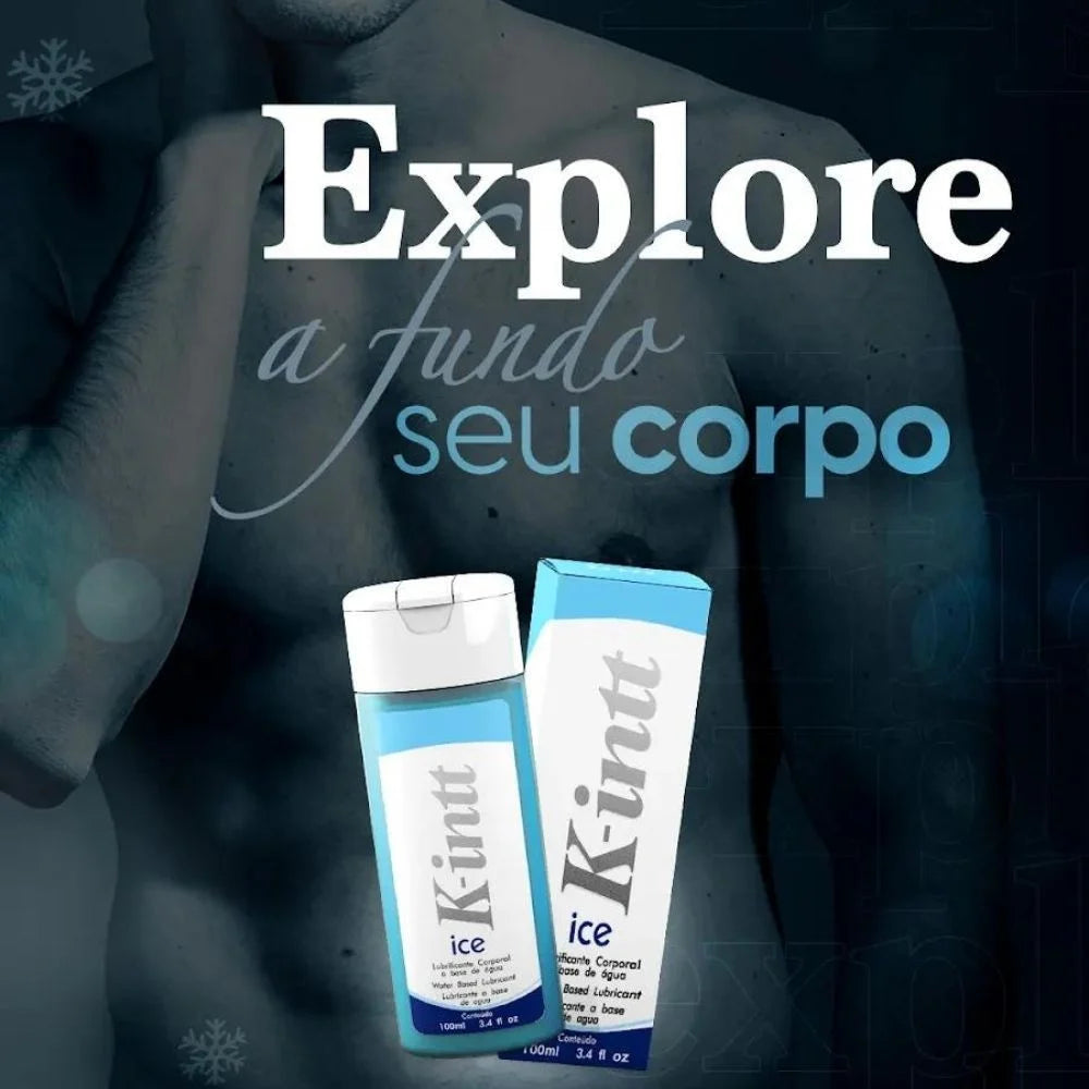 K-Intt Ice Gel Deslizante À Base De Água Com Efeito Gelado 100Ml