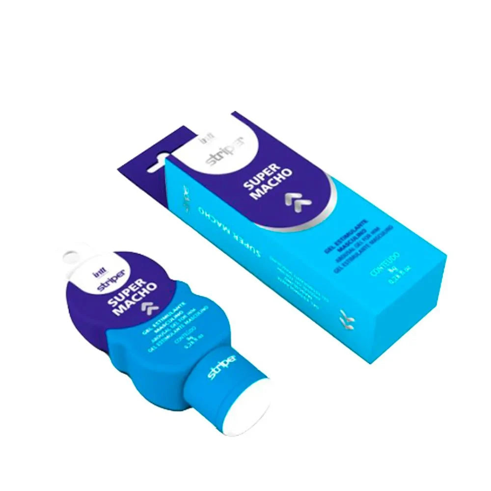 Super Macho Stripper Gel Funcional Masculino 8G