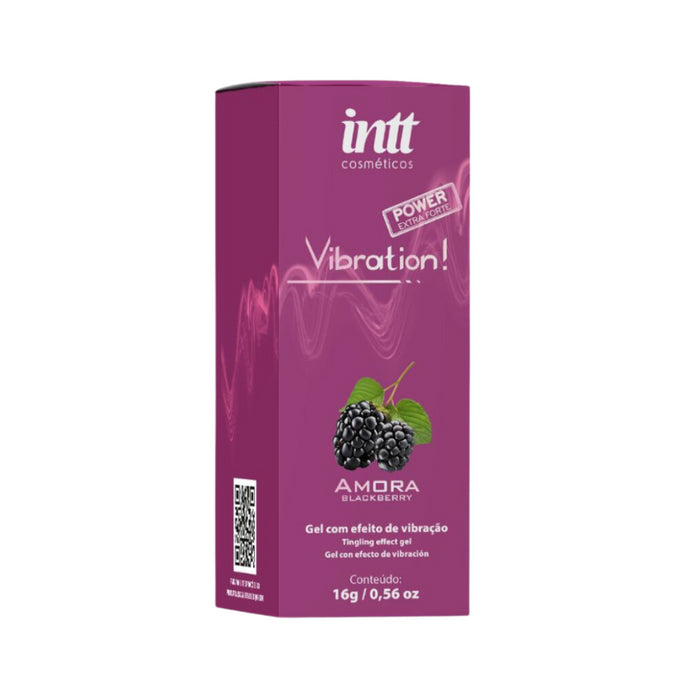 Vibration Power Amora Gel Com Efeito De Vibração, Pulsação E Aquecimento 16G