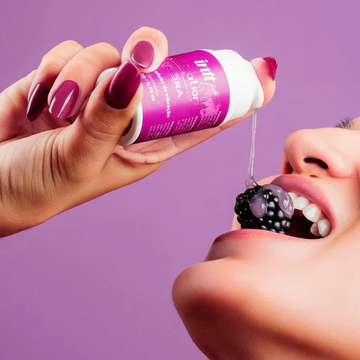 Vibration Power Amora Gel Com Efeito De Vibração, Pulsação E Aquecimento 16G