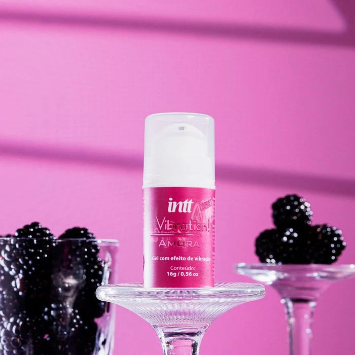 Vibration Power Amora Gel Com Efeito De Vibração, Pulsação E Aquecimento 16G