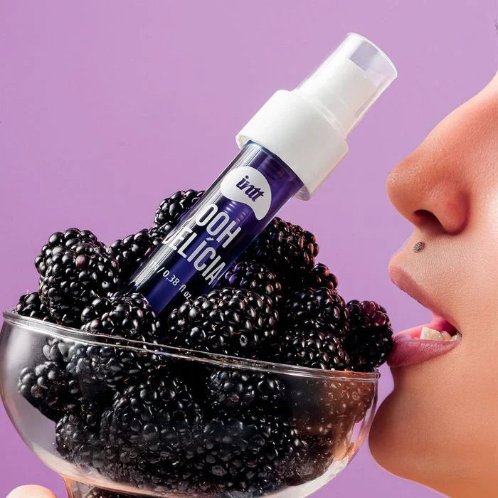 Ooh Delícia Calda Beijável Com Efeito Picante De Sabor Amora 11G