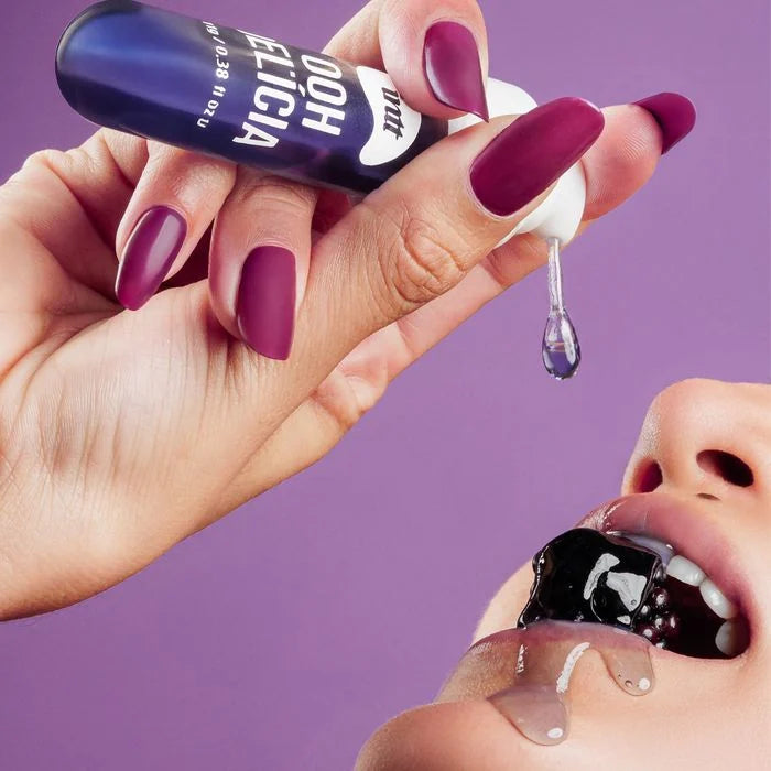 Ooh Delícia Calda Beijável Com Efeito Picante De Sabor Amora 11G